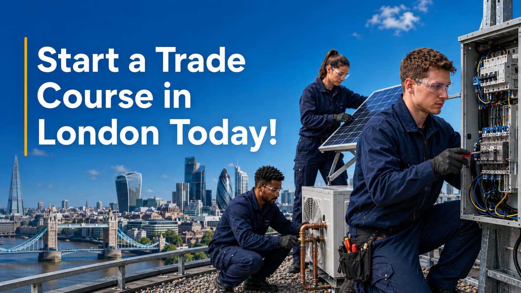 Trade Courses in London Trade Skills 4 Life